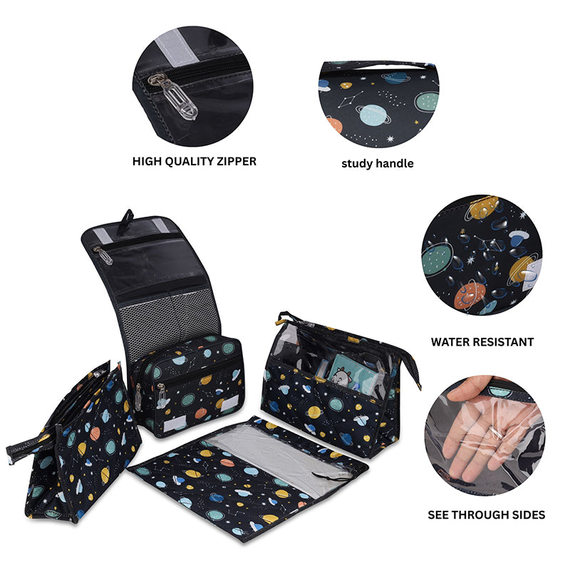 Multi Use Pouch Set- 4 Piece Set - Space
