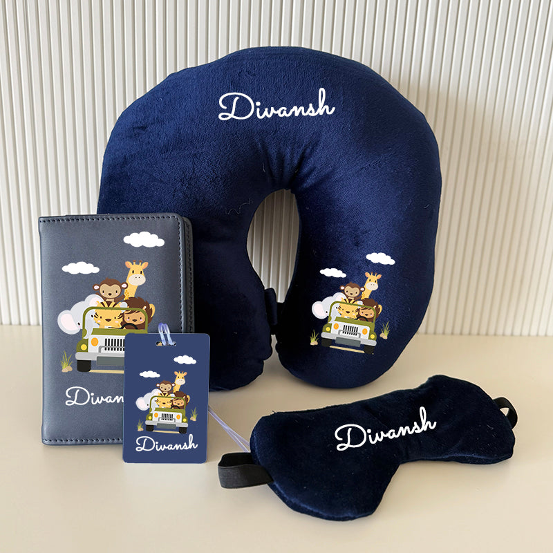 Neck Pillow Set - Animals