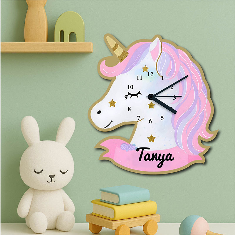 Wall Clock - Candy Unicorn