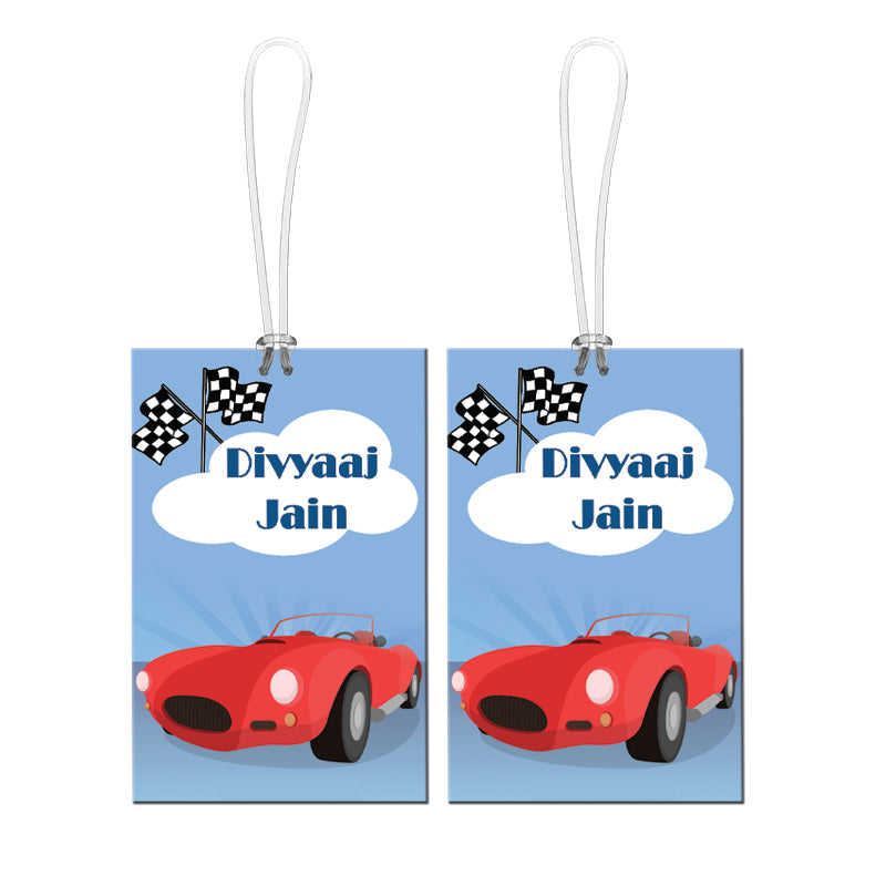 Bag Tags (Set of 2) - Car
