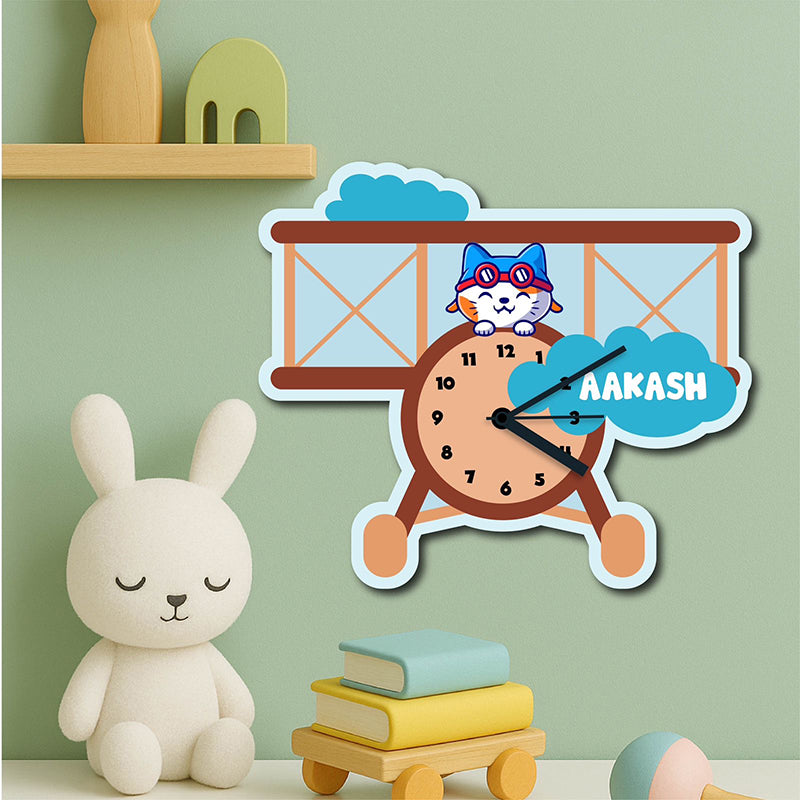 Wall Clock - Helicopter