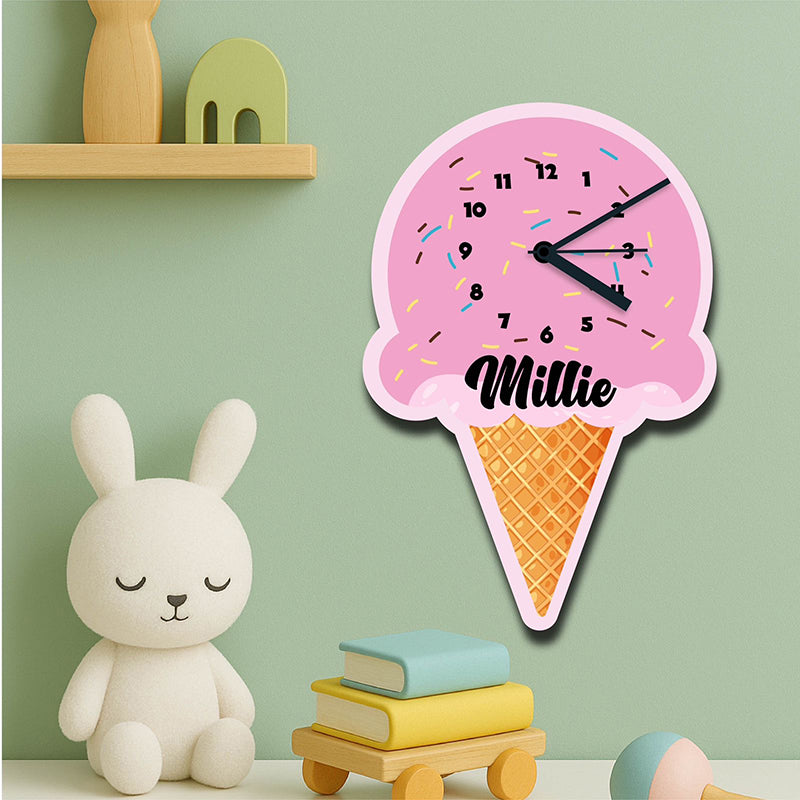Wall Clock - Ice Cream