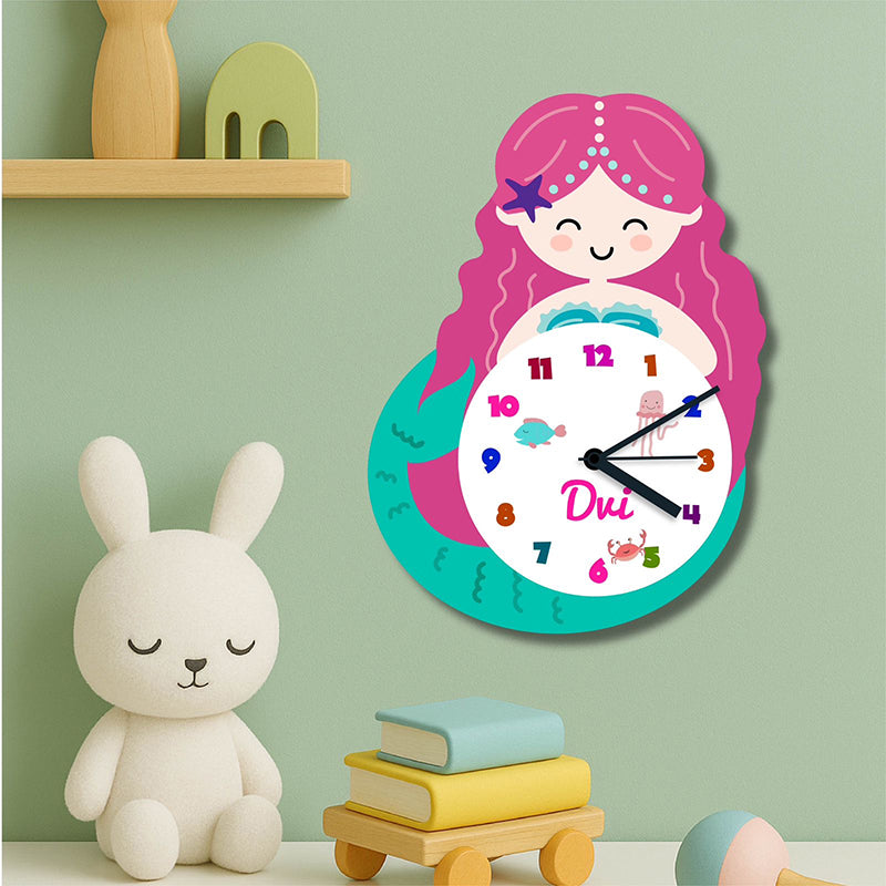 Wall Clock - Mermaid
