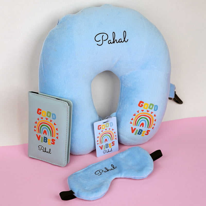Neck Pillow Set - Rainbow
