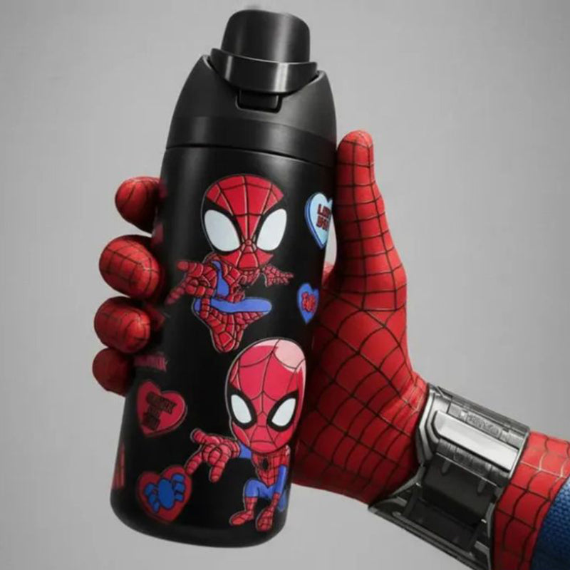 Dual sipper insulated bottle - Spider man