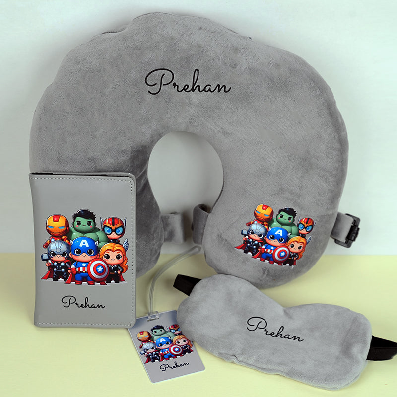 Neck Pillow Set - Superhero