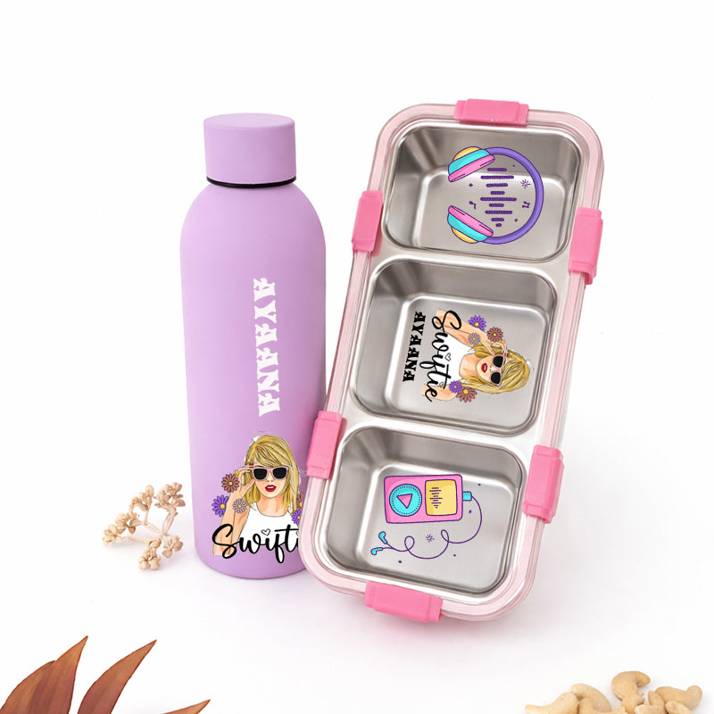 Bottle Tiffin Combo - Taylor Swift