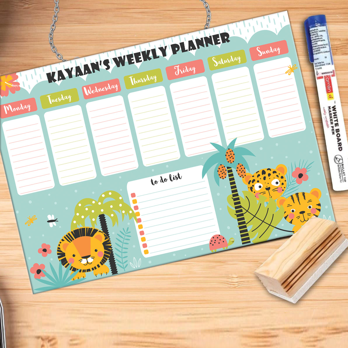 Weekly Planner - Tropical