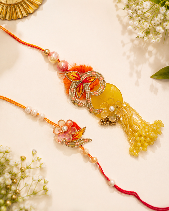 Couple Rakhis - Design-11
