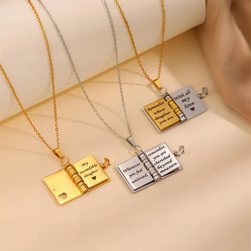 Book Necklace