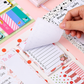 Sticky note Weekly Planner with To do List