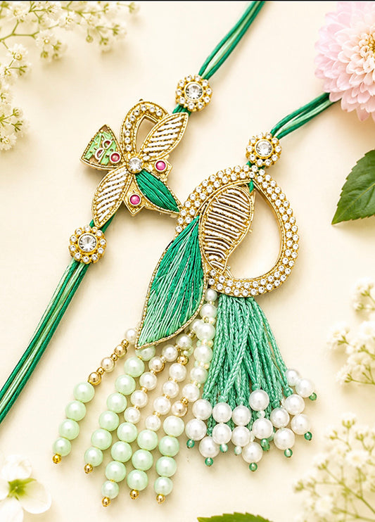 Couple Rakhis - Design-2