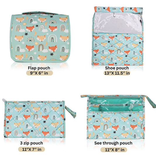 Complete travel set- 7 piece set - Fox