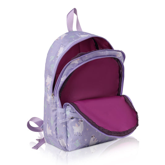 Printed backpack - llama