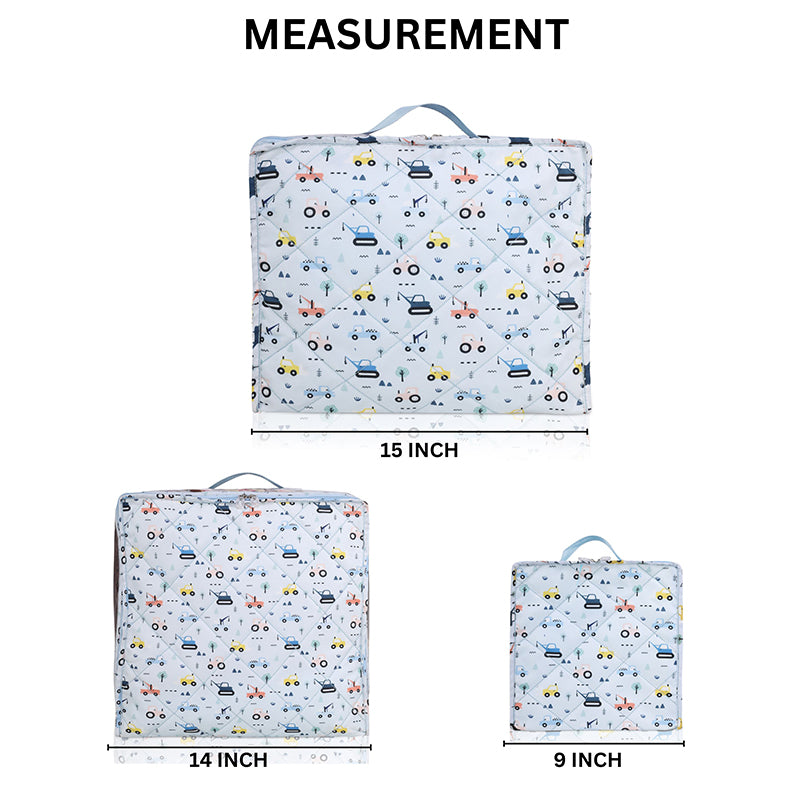 Complete travel set- 7 piece set - Vehicles