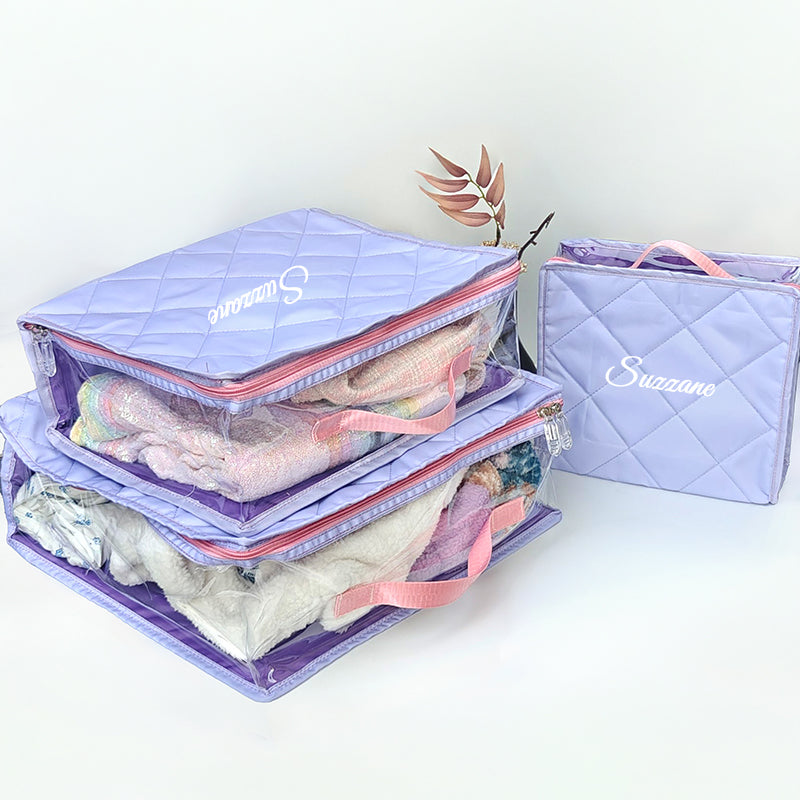 Travel Cubes- 3 Piece Set- Lavendar