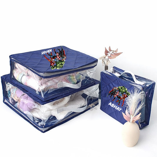 Travel Cubes- 3 Piece Set- Superhero