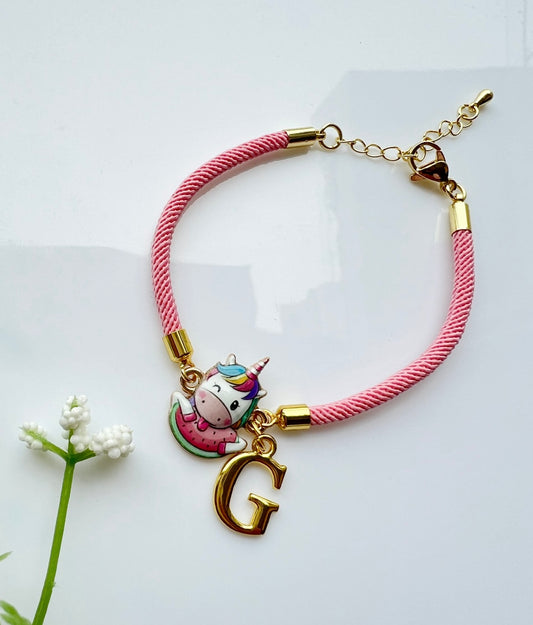 Personalized Rakhi -  Unicorn Face