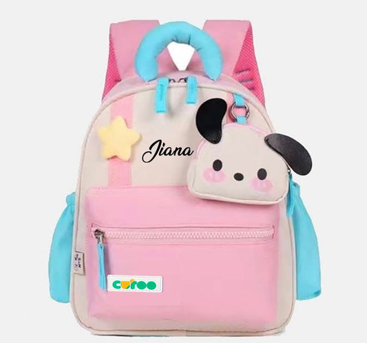 Toddlers backpack - Pink and Blue