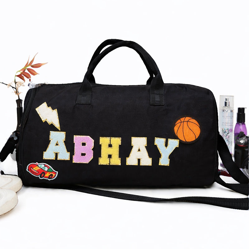 Motif Travel Duffel bag - Black1