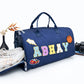 Motif Travel Duffel bag - Navy Blue