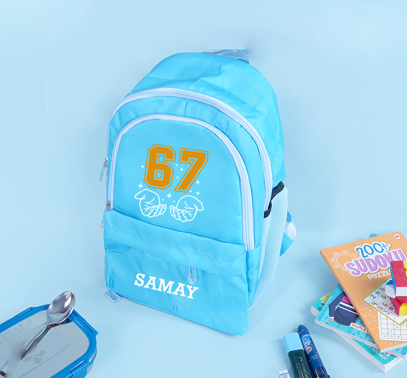 Printed backpack - The 67 Collection
