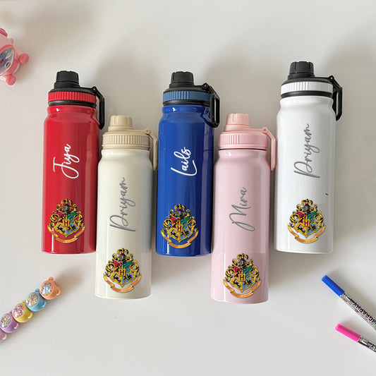 1 Litre Steel Bottle - Harry Potter