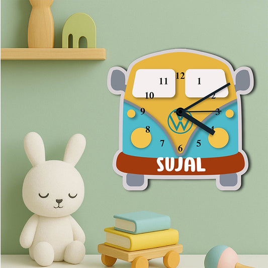 Wall Clock - Bus