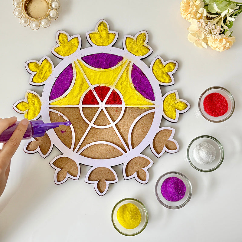 Large Rangoli Mat - Round