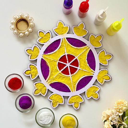 Large Rangoli Mat - Round