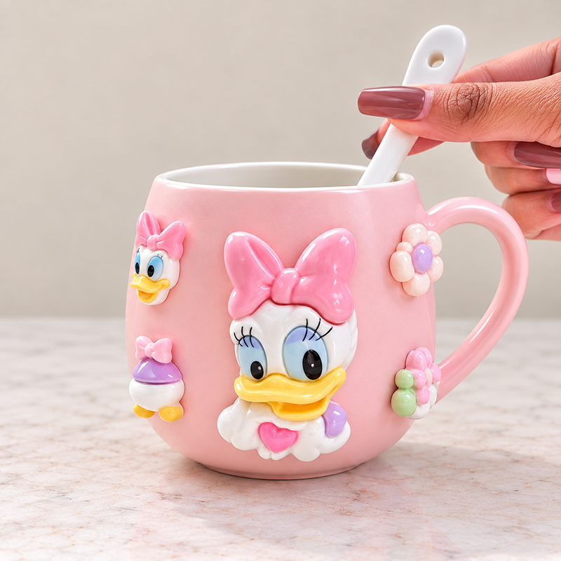 Ceramic Mugs - Daisy Duck
