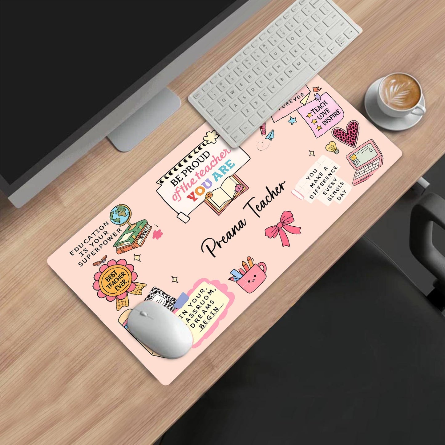 Desk Mat - Doodle