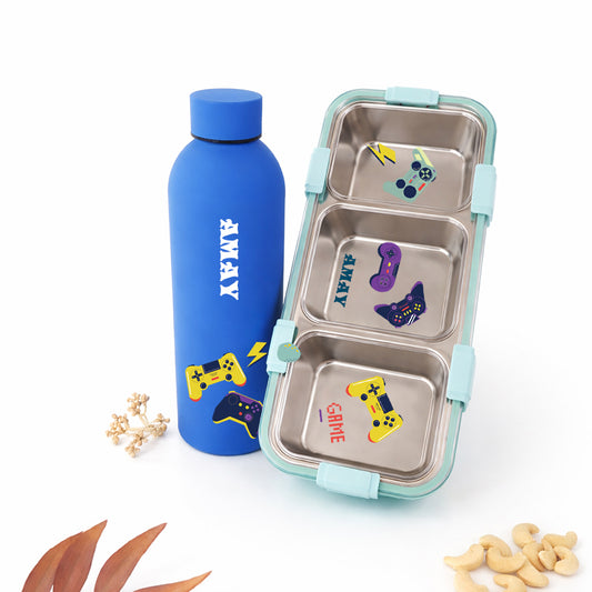 Bottle Tiffin Combo - Gaming