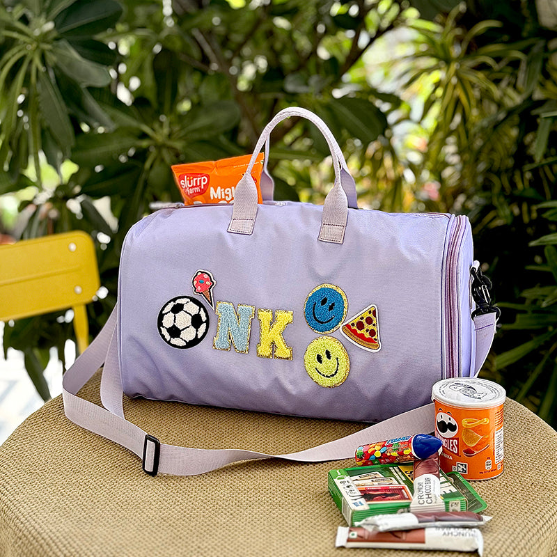 Motif Travel Duffel bag - Lavender