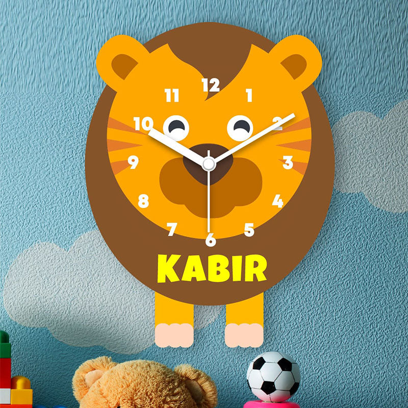Wall Clock - Lion – Little Birdy Gifts