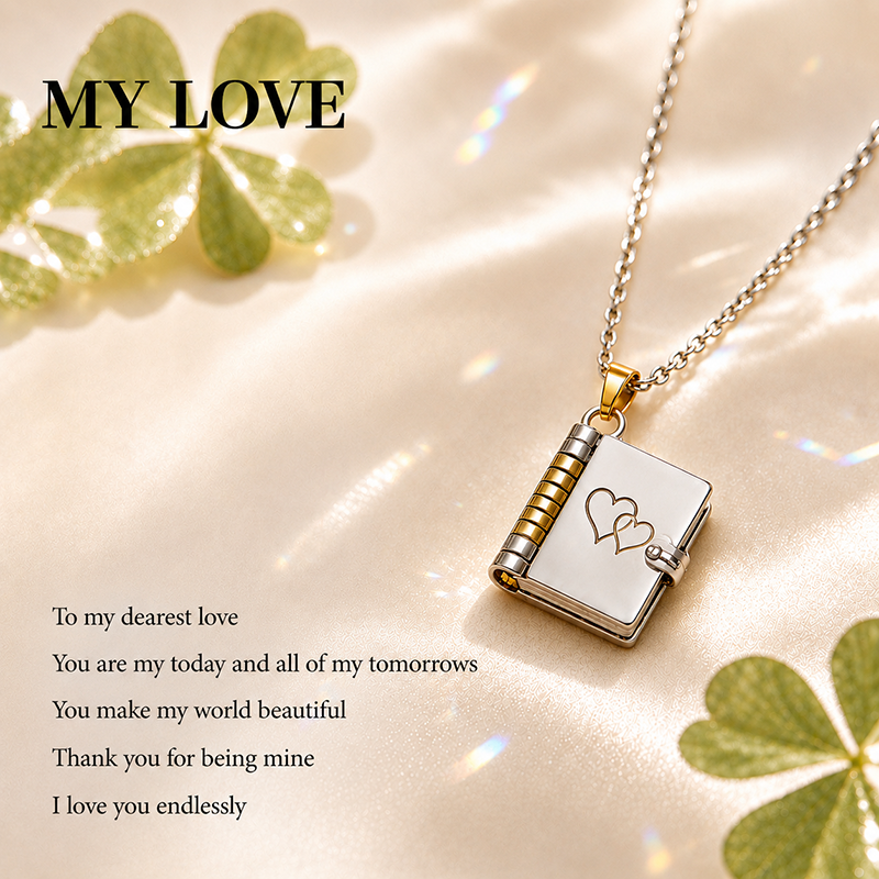 Book Necklace
