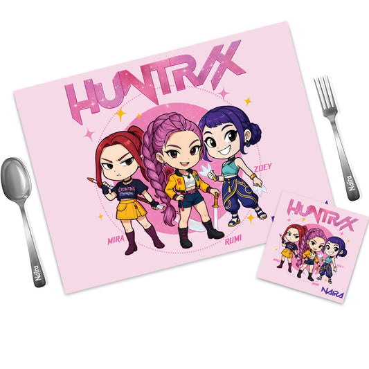 Mat Coaster Set - Design 1