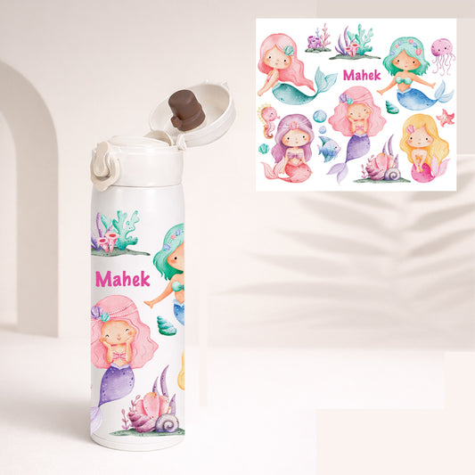 Insulated bottle - Mermaid