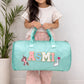 Motif Travel Duffel bag - Mint Green