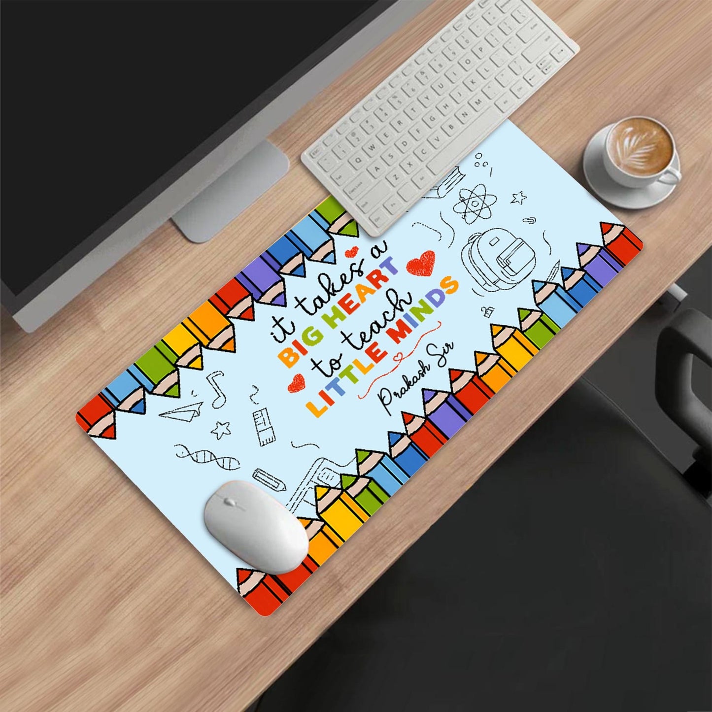 Desk Mat - Pencil