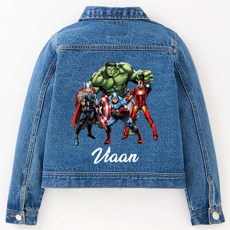 Denim Jacket - Superhero