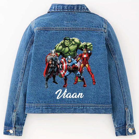 Denim Jacket - Superhero