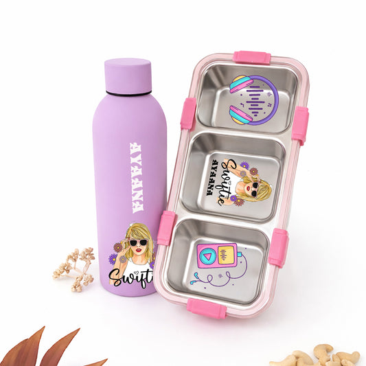 Bottle Tiffin Combo - Taylor Swift