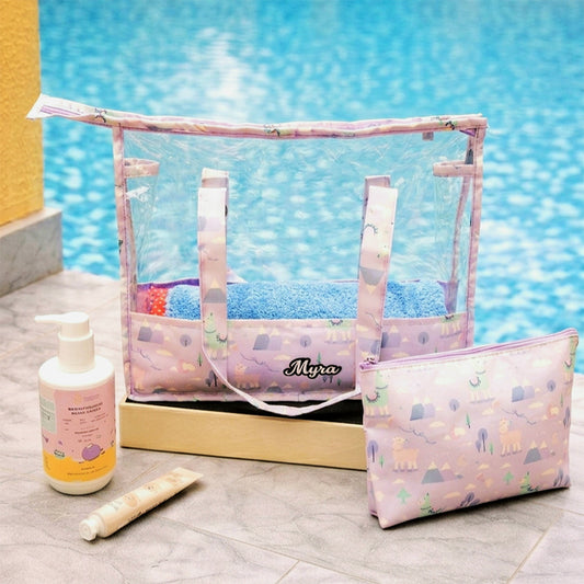 Swimming bag - Tote style - Llama