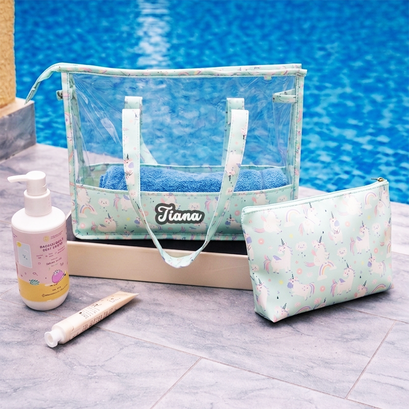 Swimming bag - Tote style - Unicorn