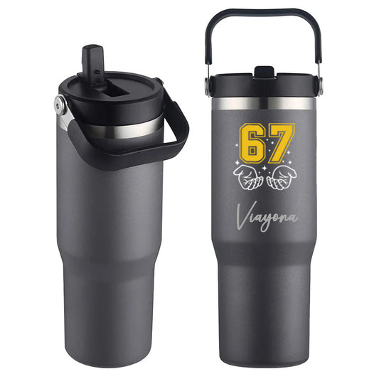 Tumbler with Handle - The 67 Collection