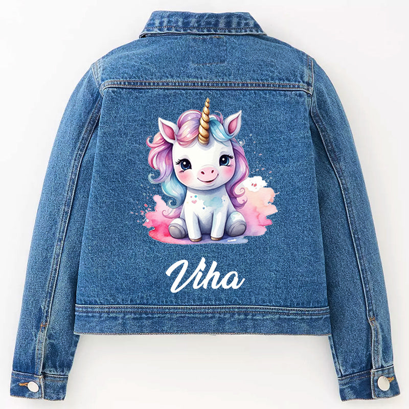 Denim Jacket - Unicorn