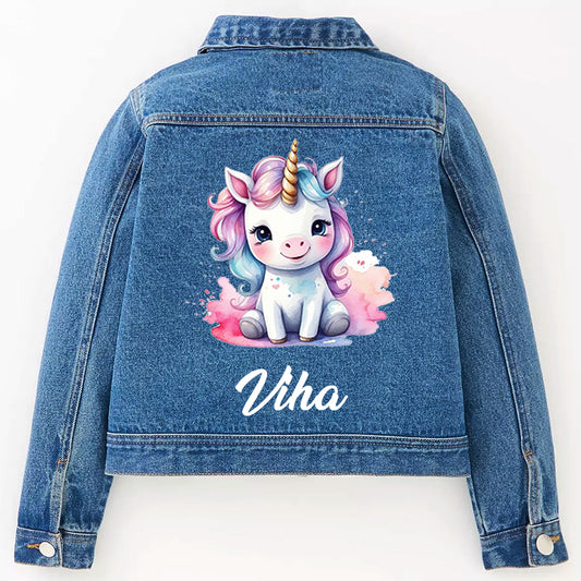 Denim Jacket - Unicorn