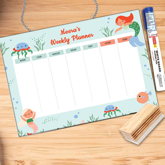 Weekly Planner - Mermaid