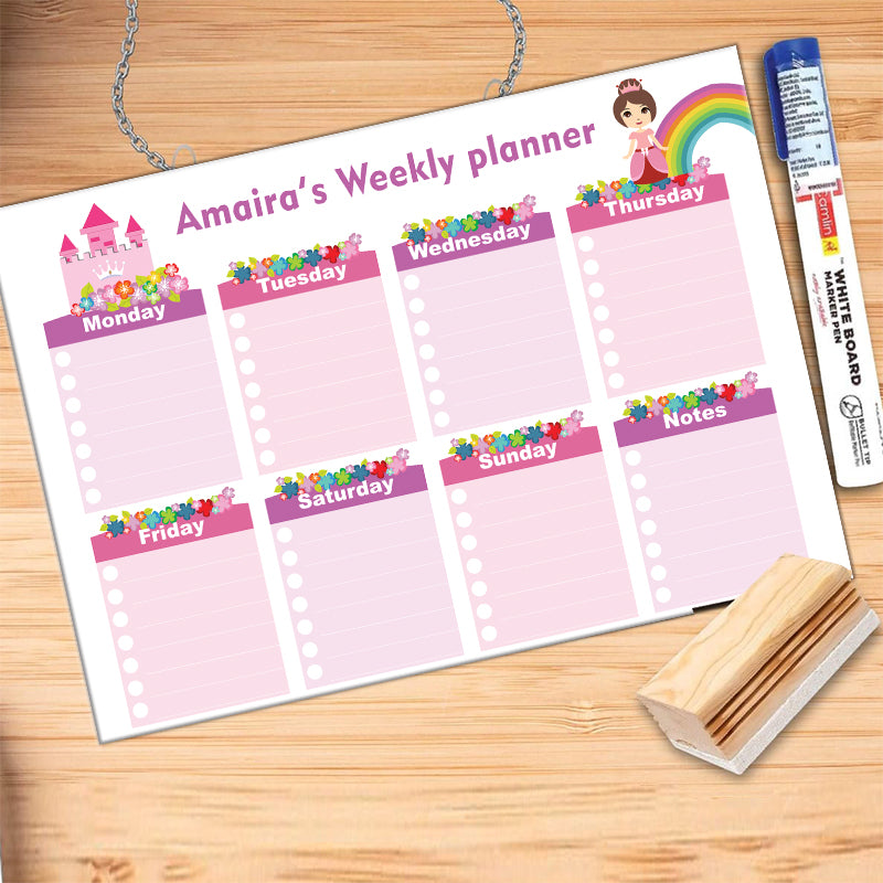 Weekly Planner - Princess